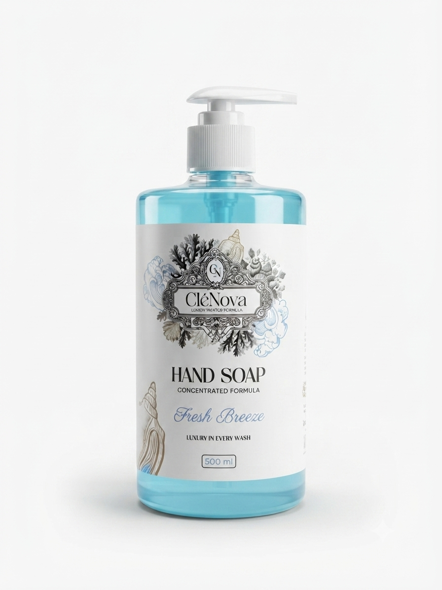 Fresh Breeze Hand Soap with Moisturizing Formula 500 ml