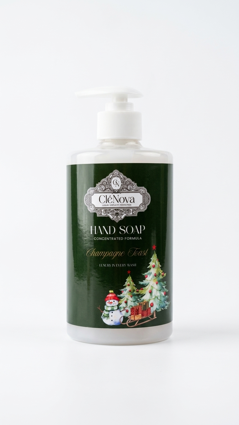 Champagne Toast Liquid Hand Soap with Moisturizing Formula 500 ml