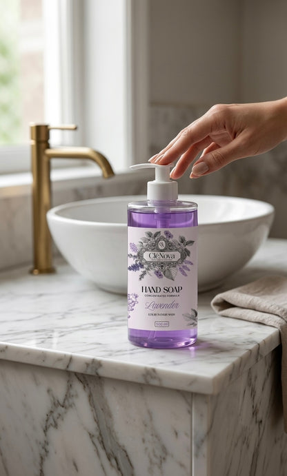 Lavender Liquid Hand Soap with Moisturizing Formula 500 ml