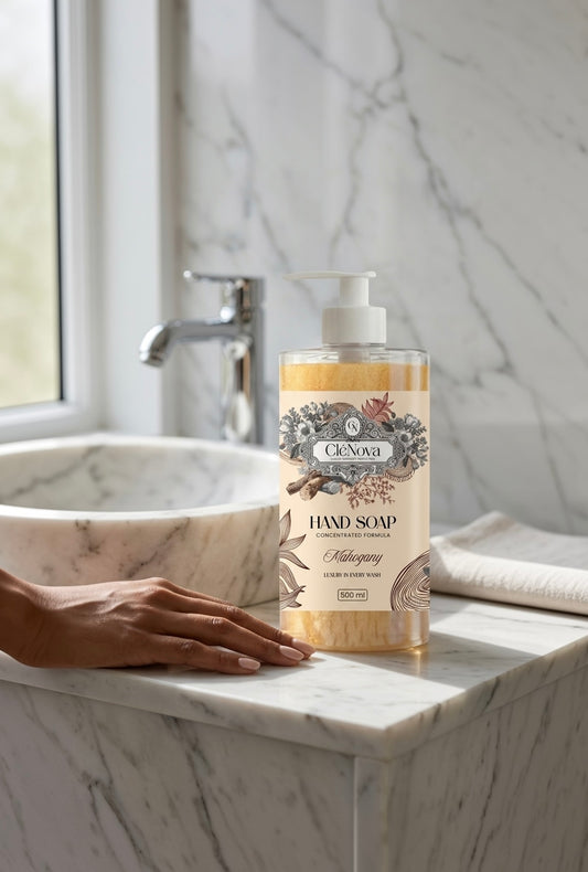 Mahogany Liquid Hand Soap with Moisturizing Formula 500 ml