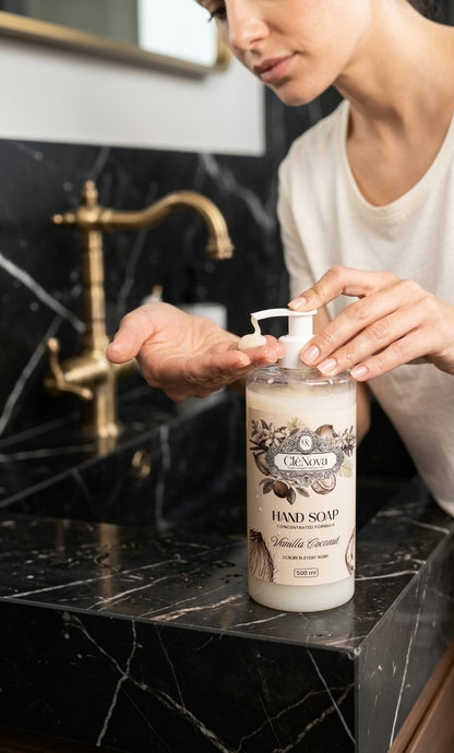 Vanilla Coconut Liquid Hand Soap with Moisturizing Formula 500 ml