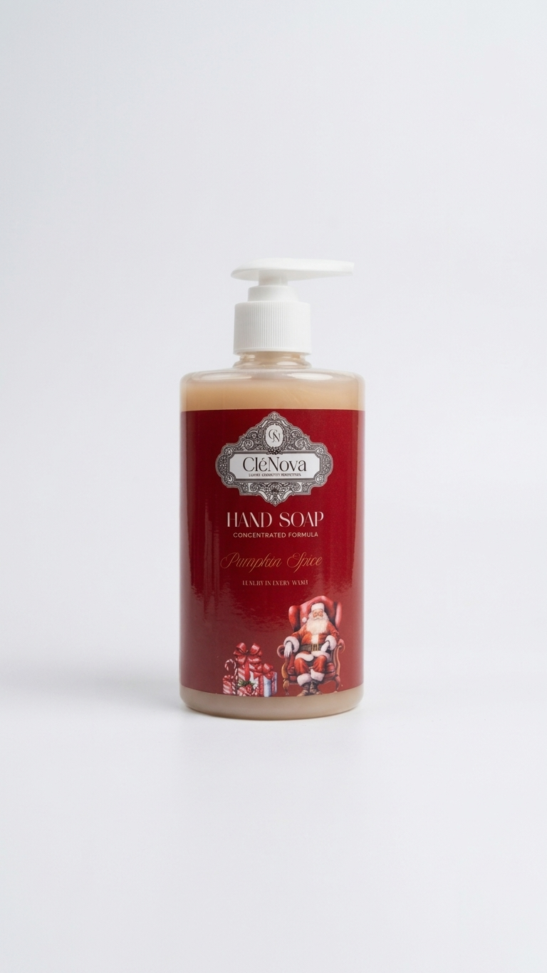 Pumpkin Spice Liquid Hand Soap with Moisturizing Formula 500 ml